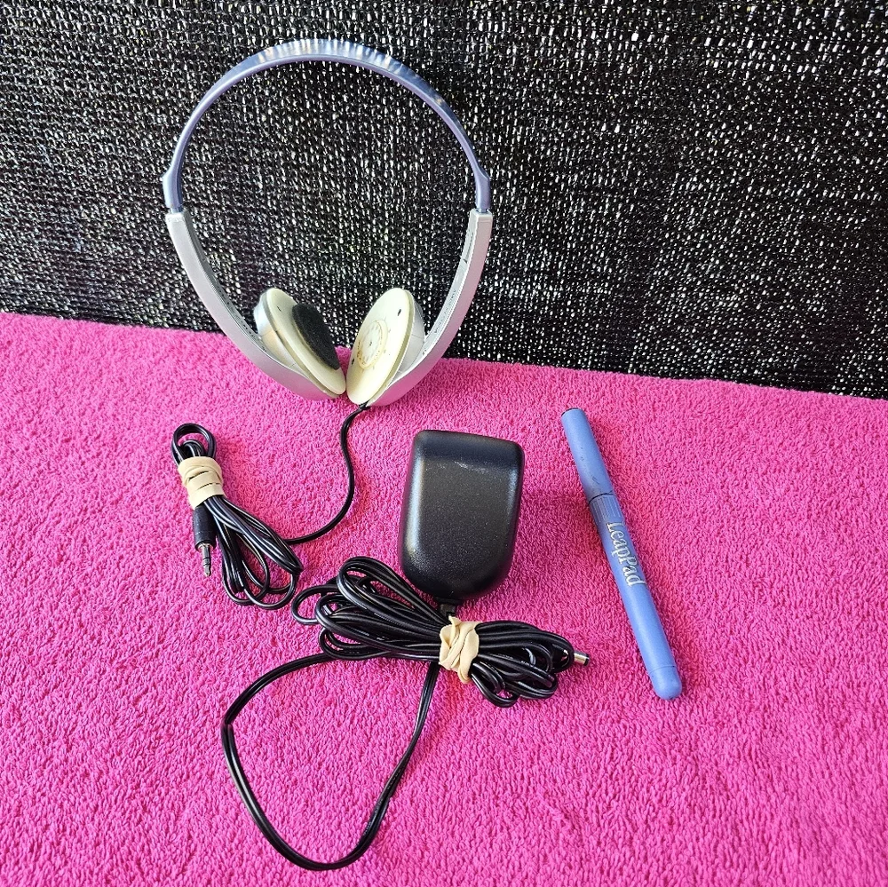 LeapPad Marker, LeapFrog SchoolHouse Headphones LeapPad Power Supply Adapter OEM